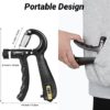 EPKAOZEY Grip Strength Trainer, 2 Pack Hand Grip Strengthener with Adjustable Resistance 11-132Lbs, Forearm strengthener, Non-Slip Hand Gripper for Muscle Building Hand Exercises for Athletes - Image 6