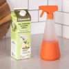 Cleancult Glass Spray Bottle - Shatter Resistant & Dishwasher Safe - All Purpose Cleaning Spray Bottle with BPA-Free Plastic Nozzle & Non-Slip Silicone Sleeve - 16oz, 2 Pack - Clay - Image 7