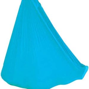 Wellsem Elastic L:4.3W:3 Yards Inversion Yoga Flying Swing Aerial Yoga Hammock Silk Fabric for Professional & Beginner Yoga Bodybuilding Workout at Home &Yoga Studio (No-Accessories)
