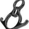 SOONALL 30KN Figure 8 Descender, Aluminum Alloy Brakedown Protector with Large Bent-Ear, Aerial Silks Beginner Kit, Acrobatic Flying Dance Aerial Yoga Hammock Swing - Image 3