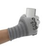 COOLJOB Work Gloves, Rubber Grip and Latex Coated, Non-Slip and High Dexterity, Honeycomb Grip, Delivery Gloves for Trucker, Box Handler, Carpenter, Gardener and Police Officer (Medium, Pack of 3) - Image 4
