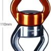 30kN Rope Swing Swivel, Rotational Device Rope for Aerial Silks Dance Swing Hammock Climbing Connector Aerial Yoga Ring - Image 5