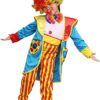 Kids Boys Girls Clown Costume Funny Circus Fancy Dress Up Polka Dot Handmade Outfit for Halloween Christmas Carnival - Image 2
