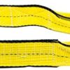 Mytee Products (4 Pack) 2" x 20 ft Web Sling Twisted Eye & Eye 2-Ply Tow Strap Lifting 6400# WLL Vertical - Image 3