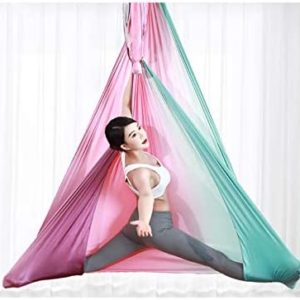 XIANGGUI 1983 Yoga Hammock Aerial Yoga Hammock Hammock for Yoga Studio Aerial Yoga Home Yoga Micro Elastic Yoga Sling Sling Pilates