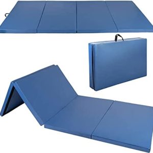 Polar Aurora 4'x10'x2 Thick Folding Gymnastics Exercise Mat Aerobics Stretching Yoga Mats