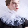 BLESSUME Retro Mesh Neck Ruff Ruffle Collar - Image 3