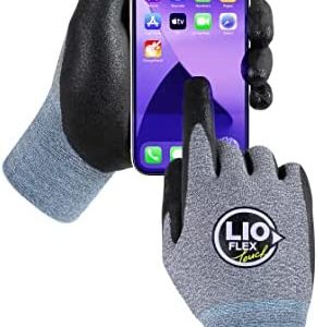 LIO FLEX Touch Working Gloves Screen Breathable Flexible Durable