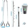 Pocket Gym, Home Resistance Training Kit, Bodyweight Resistance Bands with Handles Door and Outdoor Anchor, Resistance Trainer with Fitness Videos - Image 6