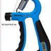 Blue Grip Strength Trainer. Hand Grip, Finger and Forearm Strengthener, With Counter and Adjustable Resistance 10-130 lbs. Great For Rehabilitation and For Musicians, Rock Climbers, Golfers, Baseball Players and Other Athletes. - Image 5