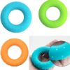 3 Resistance Levels Grip Strength Trainer,Hand Grip Strengthener,Forearm Exerciser Trainer Silicone Rings for Stress Relief & Rehabilitation - Image 3