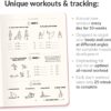 Badass Body Goals: Booty Shaping & Resistance Training Fitness Journal. 10-Week Circuit Training & Personal Resistance Training Program and Fitness Planner by Jennifer Cohen & Habit Nest. - Image 7