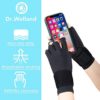 Dr.Welland Medical Arthritis Gloves with Strap, Best Open Finger Glove Hand Wrist Support for Rheumatoid Arthritis, Carpal Tunnel, RSI, Tendonitis, Daily Healing, Hand Pain Relief – Men/Women - Image 3