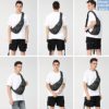 Nicgid Sling Bag Chest Shoulder Backpack Fanny Pack Crossbody Bags for Men - Image 7