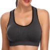 Padded Strappy Sports Bras for Women - Activewear Tops for Yoga Running Fitness Pack of 3 - Image 2