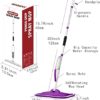 Spray Mops for Floor Cleaning, Mops for Floor Cleaning and Microfiber Floor Mop Reusable Pads Wet Dry Flat Mop - Image 5