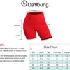DAYOUNG Women Yoga Shorts High Waist Tummy Control Workout Biker Running Athletic Compression Short with Pockets - Image 6