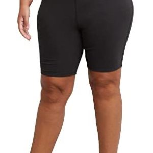 Just My Size Women's Plus-Size Stretch Jersey Bike Shorts