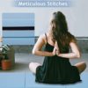 Gymnastics Mat Exercise Mat Tumbling Mats for Home Gym, Folding Portable 6’x2’x2 Extra Thick Crash Panel Mat with Carrying Handles for Kids Adults, Blue - Image 4