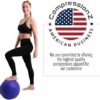 CompressionZ High Waisted Women's Leggings - Compression Pants for Yoga Running Gym & Everyday Fitness - Image 5