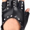 PRIORMAN Pole Dance Gloves, Men's and Women's Fitness Gloves, Fingerless Non-Slip and Non-Injury Sports Gloves，Suitable for Gym Exercise, Fitness, Weightlifting, Pull-ups, Yoga, Rowing - Image 8