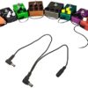 Cheerock Guitar Pedal Effect Power Cable, Guitar Pedal Board Daisy Chain Power Supply Cables, 1 to 2 Way Guitar Power Supply Cord, Power Cable Chain for DC 9V Guitar Pedal Power Supply Adapter Plug - Image 5