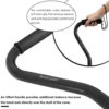BeneCane Quad Cane Adjustable Walking Cane with Offset Soft Cushioned Handle for Men & Women Lightweight Comfortable with 4-Pronged feet for Extra Stability - Image 3
