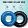 Adjustable Strength Grip Strength Trainer Set - Ubrand 5 PCS Upgraded Silicone Hand Grip Strengthener Set Stackable Hand and Finger Squeezer Grip Exerciser for Adult Kid Elderly Strength Training Therapy - Image 5