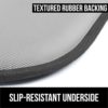 Gorilla Grip Memory Foam Chair Cushions, Slip Resistant, Thick and Comfortable Seat Cushion Pads, Durable Soft Pain Relief Pad for Office Desk, Dining Table, Kitchen Chairs, Set of 2, 16x16, Black - Image 3