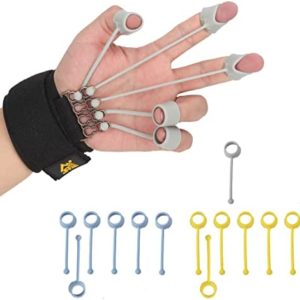 Finger Strengthener Stroke Recovery Physical Therapy Equipment Stretcher Hand Strengthener Hand Workout Extension Exerciser Hand Grip Trainer Patients Strength Stretching Rehabilitation Traning