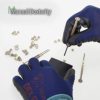 DEX FIT Premium Nylon Nitrile Work Gloves FN320; Firm Non-Slip Grip; Thin & Lightweight; Durable & Foam Coated; 3D-Comfort Fit; Machine Washable, Navy XL (10) 1 Pair - Image 5