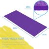 Hello Fit - Kid’s Short Yoga Mats - Economical 10-Pack - Easy to Clean - Non-Slip - Image 4