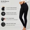 Premium Women's Fleece Lined Leggings - High Waist - Regular and Plus Size - 20+ Colors - Image 2