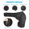 Solmyr Shoulder Brace Injury Recovery Compression Support Sleeve, Sleeve Wrap for Shoulder Stability, for Torn Rotator Cuff, Dislocation, Tendonitis, Sprain, Arthritis, Pain Relief, Fits Left and Right Arm, Men & Women - Image 5
