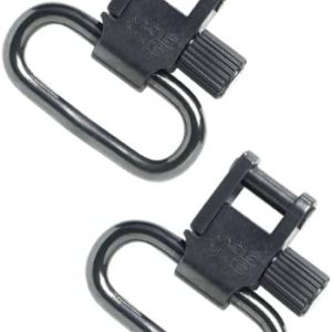 Uncle Mike Non Tri-Lock Sling Swivels (Blued, 1-Inch Loop)