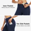 CHRLEISURE Leggings with Pockets for Women, High Waisted Tummy Control Workout Yoga Pants - Image 3