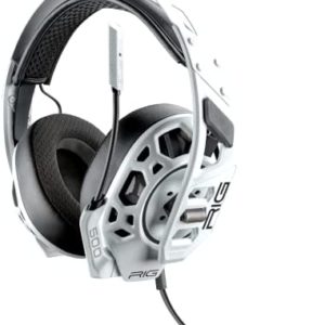 RIG 500 PRO HX GEN 2 Competition Grade Gaming Headset with Dolby Atmos 3D Surround Sound Audio for Xbox Series X|S, Xbox One, Windows 10 PC, Windows 11 PC (White)