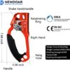 NewDoar UIAA & CE Certified Hand Ascender Rock Climbing Tree Arborist Rappelling Gear Equipment Rope Clamp for 8~12MM Rope - Image 5
