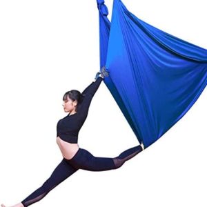 Flying Hammock Swing Aerial Dance Hammock Silk Fabric for Dance Anti-Gravity Pilates for Improved Dance Inversions, Flexibility and Core Strength,C-OneSize
