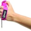 Mace Brand Police Strength OC Pepper Spray (2 Pack, Hot Pink) – 12’ Powerful Pocket Pepper Spray for Women Adjustable Hand Strap & Keychain, Leaves UV Dye on Skin – Mace Spray Self Defense - Image 5