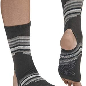 Gaiam Yoga Sock Anklets - Grippy Leg Warmer Ankle Socks for Yoga, Barre, Pilates, Dance, Aerobics