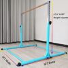 Seliyoo Foldable Gymnastics kip bar with Fiberglass Cross bar,Adjustable arms from 3' to 5' Gymnastics bar with Wheels,Easy to Assembly,Safe Training for Kids - Image 7