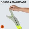 Work Gloves Nitrile Coated, Seamless Knit Glove with Polyurethane Palm Grip Antislip, Safety Working General Men&Women - Image 5