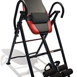 Body Vision IT9550 Deluxe Inversion Table with Adjustable Head Pillow & Lumbar Support Pad