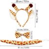 Marrywindix Yellow Giraffe Costume Tutu Set Animal Fancy Dress Costume Kit Halloween Party Dress Up Accessories for Kid - Image 2