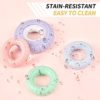 Grip Strength Trainer Set, Hand Grip Exerciser Strengthener and Finger Strengthener Rings, 5 PCS Silicone Squeezer Gripper for Adults Kids Elderly Strength Training Therapy (Color 2) - Image 2