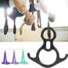 SOONALL 30KN Figure 8 Descender, Aluminum Alloy Brakedown Protector with Large Bent-Ear, Aerial Silks Beginner Kit, Acrobatic Flying Dance Aerial Yoga Hammock Swing - Image 6