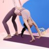 HTJMXD Aerial Yoga Rope Stretch, The Handstand Training Device, The Leg Splits Practic Elastic Stretch Bar and Bends Down to Stretch, for Yoga Practitioner Ballet Dancer Gymnastics Relieve - Image 3