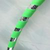 Adult 1.5 lb. Hula Hoops Green Weighted Fitness Dance Workout Exercise Beginner Medium 38 inches round. Get Your Middle Little! - Image 4