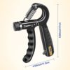 Hand Grip Strengthener, Adjustable Resistance 11-132 Lbs, Forearm Exerciser, Grip Strength Trainer for Muscle Building and Injury Recovery for Athletes - Image 3